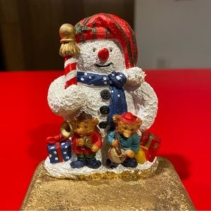 Snowman Christmas Stocking Hanger